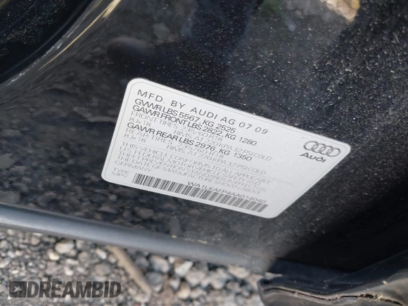 2010 Audi Q5 Premium Plus z VIN WA1LKAFP4AA014040, wystawiony jako IAAI lot #42105544 z przebiegiem Nie podano mil oraz . Historia ofert i sprzedaży dostępna na DreamBid. Obrazek 9.