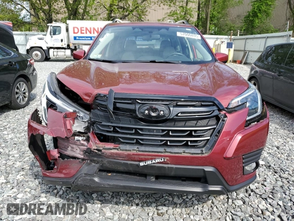 2023 Subaru Forester Premium with VIN JF2SKAECXPH528007, listed as a Copart auction lot 57000895 with 10,720 mi miles and Salvage title. Bid and sale history available at DreamBid. Image 5.