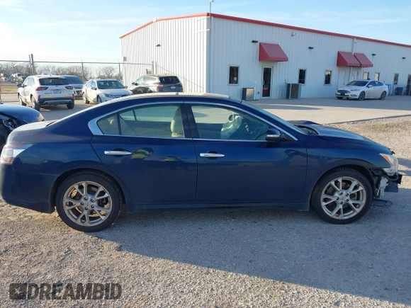 2012 Nissan Maxima S with VIN 1N4AA5APXCC848941, listed as a IAAI auction lot 41328588 with 102,079 mi miles and . Bid and sale history available at DreamBid. Image 14.