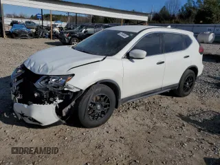 2017 Nissan Rogue S with VIN 5N1AT2MN0HC745060, listed as a Copart auction lot 87444484 with 153,271 mi miles and Salvage Title. Bid and sale history available at DreamBid. Image 1.