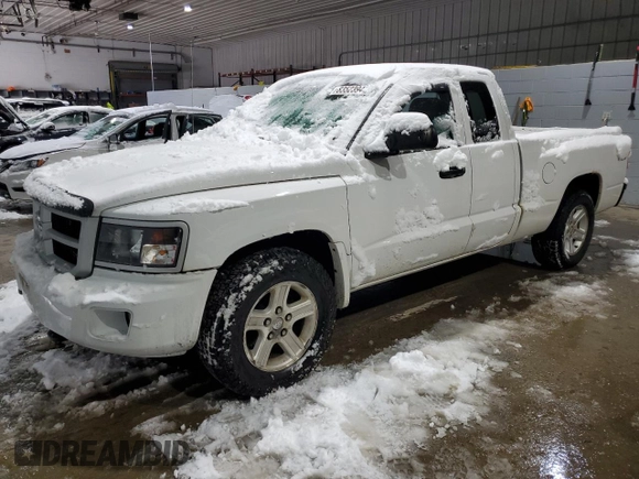 2011 Ram Dakota Bighorn/Lonestar with VIN 1D7RW3BK0BS638560, listed as a Copart auction lot 83523944 with 128,215 mi miles and Salvage Title. Bid and sale history available at carsss.com. Image 1.