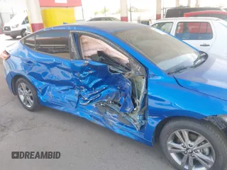 2018 Hyundai Elantra SEL with VIN 5NPD84LF9JH380476, listed as a IAAI auction lot 42032354 with 60,289 mi miles. Bid and sale history available at carsss.com. Image 6.