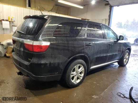 2013 Dodge Durango SXT with VIN 1C4RDJAG0DC671668, listed as a Copart auction lot 47861355 with 134,484 mi miles and Salvage Title. Bid and sale history available at carsss.com. Image 3.