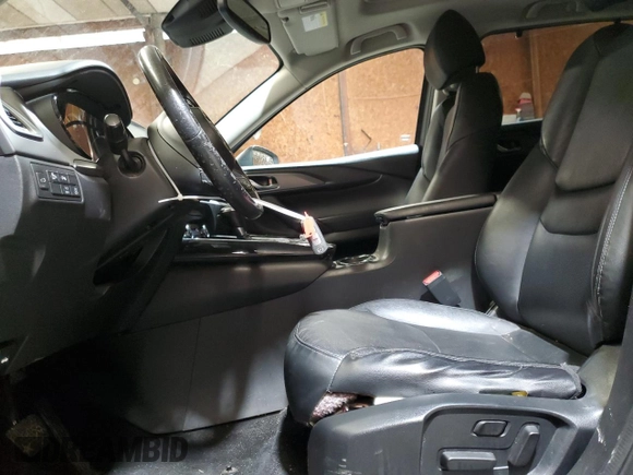 2016 Mazda CX-9 Touring with VIN JM3TCBCY1G0112373, listed as a Copart auction lot 46519805 with 222,449 mi miles and Salvage Title. Bid and sale history available at carsss.com. Image 7.