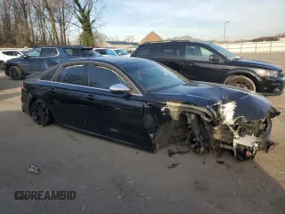 2014 Audi S6 Prestige with VIN WAUF2AFC8EN134550, listed as a Copart auction lot 86691244 with 0 mi miles and Salvage Title. Bid and sale history available at carsss.com. Image 4.
