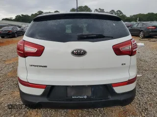 2012 Kia Sportage EX with VIN KNDPC3A2XC7192367, listed as a Copart auction lot 57698365 with 106,730 mi miles and Salvage title. Bid and sale history available at DreamBid. Image 6.