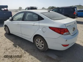 2013 Hyundai Accent GLS with VIN KMHCT4AE6DU536824, listed as a Copart auction lot 54086655 with 134,311 mi miles and Clean Title. Bid and sale history available at carsss.com. Image 2.