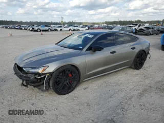 2019 Audi A7 Prestige with VIN WAUV2AF20KN070910, listed as a Copart auction lot 82398204 with 82,324 mi miles and Salvage Title. Bid and sale history available at carsss.com. Image 1.