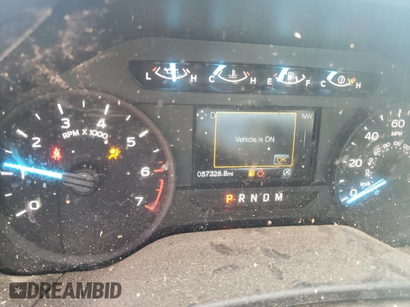 2020 Ford F-150 XL with VIN 1FTMF1C50LKE01683, listed as a Copart auction lot 70235144 with 57,325 mi miles and Salvage Title. Bid and sale history available at carsss.com. Image 9.