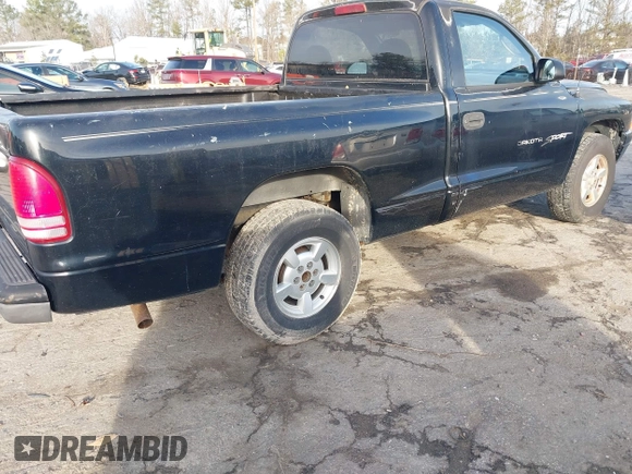 2001 Dodge Dakota with VIN 1B7FL26P01S344323, listed as a IAAI auction lot 41494859 with 1 mi miles. Bid and sale history available at carsss.com. Image 6.