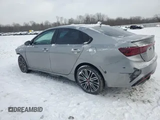 2023 Kia Forte GT with VIN 3KPF44AC6PE620416, listed as a Copart auction lot 87587185 with 47,032 mi miles and Salvage Title. Bid and sale history available at carsss.com. Image 2.