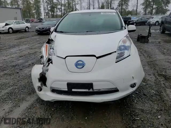 2015 Nissan LEAF SV with VIN 1N4AZ0CP2FC332182, listed as a Copart auction lot 69824793 with 62,262 mi miles. Bid and sale history available at carsss.com. Image 10.