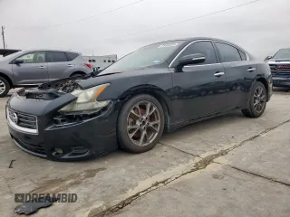 2012 Nissan Maxima S z VIN 1N4AA5AP6CC845566, wystawiony jako Copart lot #55402825 z przebiegiem Nie podano mil oraz Czysty tytuł • Clean title. Historia ofert i sprzedaży dostępna na DreamBid. Obrazek 1.