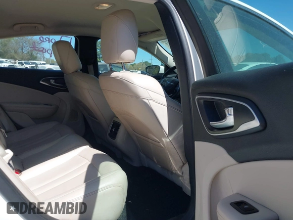 2015 Chrysler 200 C with VIN 1C3CCCCG1FN517290, listed as a IAAI auction lot 41813375 with 91,131 mi miles and . Bid and sale history available at DreamBid. Image 8.
