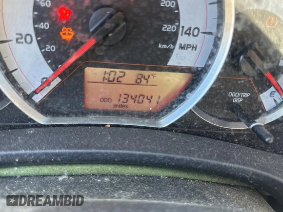 2012 Toyota Yaris L with VIN JTDKTUD36CD523080, listed as a Copart auction lot 47273925 with 134,041 mi miles and Clean Title. Bid and sale history available at carsss.com. Image 8.