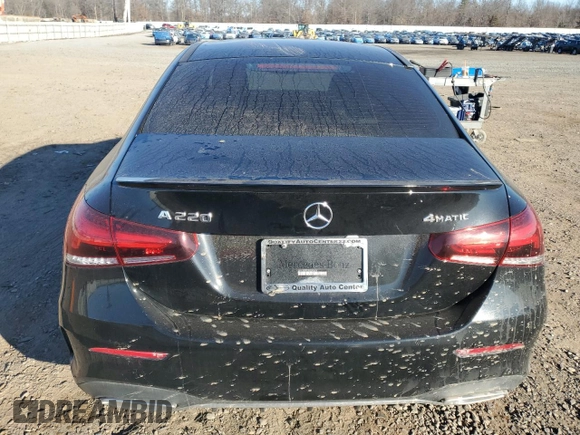 2021 Mercedes-Benz A 220 with VIN W1K3G4FB5MJ293313, listed as a Copart auction lot 46262365 with 34,971 mi miles and Salvage title. Bid and sale history available at DreamBid. Image 6.