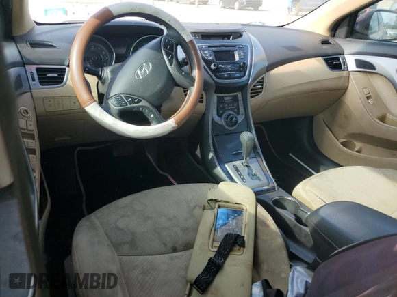2013 Hyundai Elantra GLS с VIN 5NPDH4AE8DH247089, выставлен на аукционе Copart как лот 60145265 с пробегом 199 097 миль миль и Списание • Salvage title. История ставок и продаж доступна на DreamBid. Изображение 8.