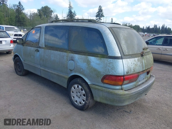 1991 Toyota Previa z VIN JT3AC22S3M0010182, wystawiony jako IAAI lot #42250934 z przebiegiem 301 517 mil mil oraz . Historia ofert i sprzedaży dostępna na DreamBid. Obrazek 3.