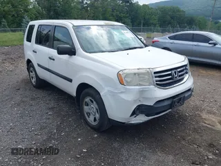 2013 Honda Pilot LX with VIN 5FNYF4H29DB013285, listed as a IAAI auction lot 42738700 with 175,400 mi miles and . Bid and sale history available at DreamBid. Image 1.