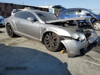 2007 Bentley Continental GT с VIN SCBCR73W77C049977, выставлен на аукционе Copart как лот 62533184 с пробегом Не указан миль и Списание • Salvage title. История ставок и продаж доступна на DreamBid. Изображение 4.