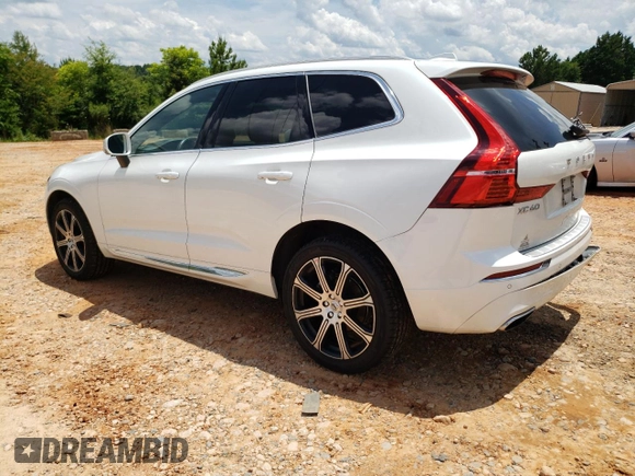 2021 Volvo XC60 Inscription with VIN YV4102RL3M1856578, listed as a Copart auction lot 60994225 with 45,748 mi miles and Salvage title. Bid and sale history available at DreamBid. Image 2.