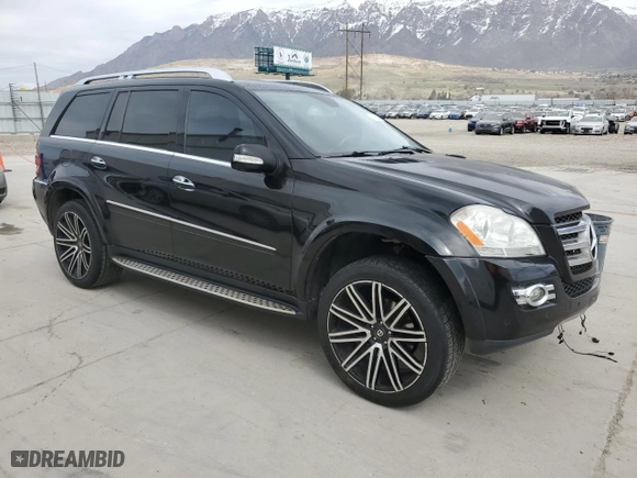 2008 Mercedes-Benz GL-Class 5.5L with VIN 4JGBF86E78A320054, listed as a Copart auction lot 51013845 with 0 mi miles and Salvage Title. Bid and sale history available at carsss.com. Image 4.