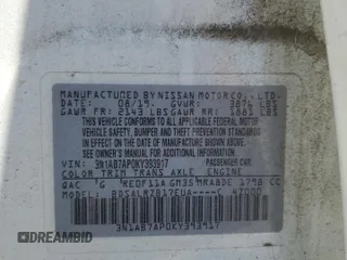 2019 Nissan Sentra S with VIN 3N1AB7AP0KY393917, listed as a Copart auction lot 60325295 with 91,228 mi miles and Salvage title. Bid and sale history available at DreamBid. Image 13.
