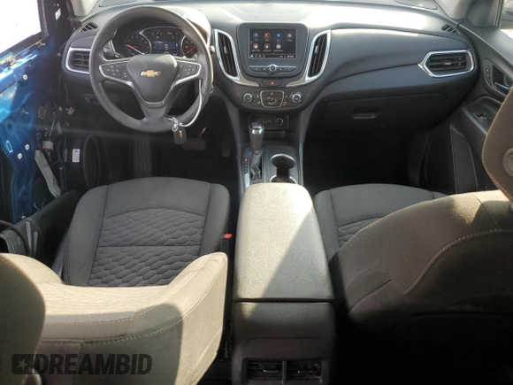 2021 Chevrolet Equinox LT with VIN 3GNAXKEV9ML386515, listed as a Copart auction lot 53564645 with 110,722 mi miles and Salvage title. Bid and sale history available at DreamBid. Image 8.