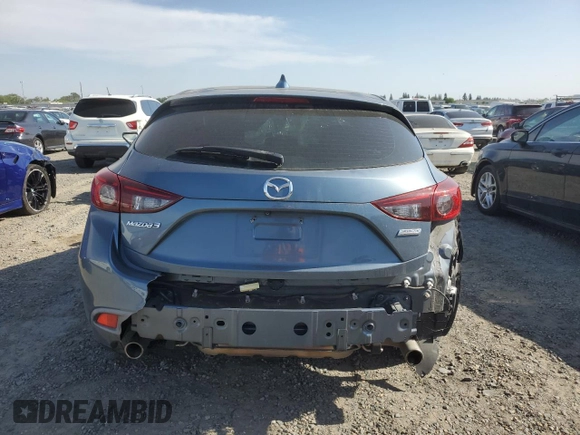 2015 Mazda 3 i Touring with VIN 3MZBM1L79FM145908, listed as a Copart auction lot 54736735 with Not Provided miles and Salvage Title. Bid and sale history available at carsss.com. Image 6.