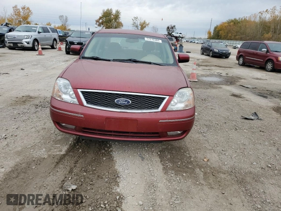2005 Ford Five Hundred SEL with VIN 1FAFP24175G143889, listed as a Copart auction lot 77216384 with 0 mi miles and Salvage Title. Bid and sale history available at carsss.com. Image 5.