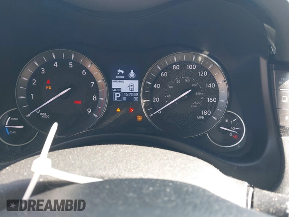 2012 Infiniti M Hybrid with VIN JN1EY1AP8CM910933, listed as a IAAI auction lot 42682477 with 157,048 mi miles and . Bid and sale history available at DreamBid. Image 7.