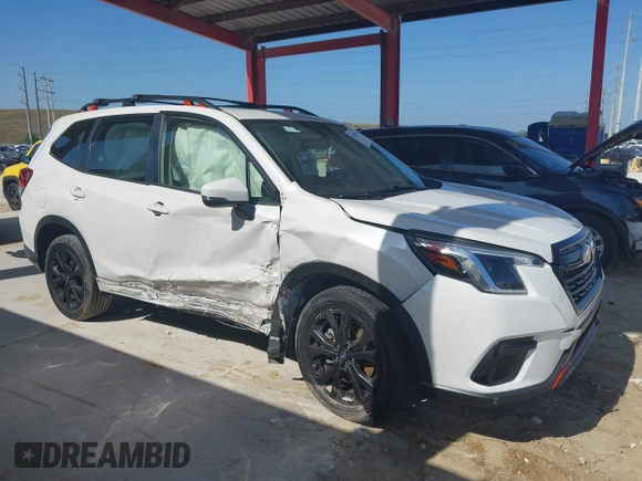 2023 Subaru Forester Special Sports z VIN JF2SKAJC9PH449692, wystawiony jako IAAI lot #42012094 z przebiegiem 35 121 mil mil oraz . Historia ofert i sprzedaży dostępna na DreamBid. Obrazek 13.