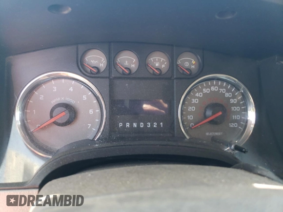 2010 Ford F-150 XL with VIN 1FTEW1E88AFB33306, listed as a Copart auction lot 57662175 with Not provided miles and Salvage title. Bid and sale history available at DreamBid. Image 9.