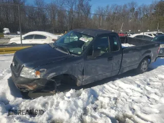 2006 Ford F-150 XL with VIN 1FTPF12V06NB74271, listed as a Copart auction lot 41671455 with 0 mi miles and Salvage Title. Bid and sale history available at carsss.com. Image 1.