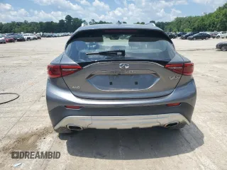2017 Infiniti QX30 Premium with VIN SJKCH5CR2HA024168, listed as a Copart auction lot 59262525 with 61,846 mi miles and Salvage title. Bid and sale history available at DreamBid. Image 6.