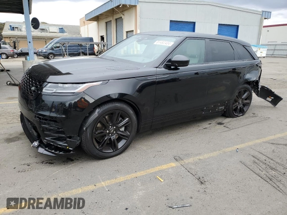 2023 Land Rover Range Rover Velar R-Dynamic S with VIN SALYT2EU6PA358069, listed as a Copart auction lot 81492404 with 19,557 mi miles and Salvage Title. Bid and sale history available at DreamBid. Image 1.
