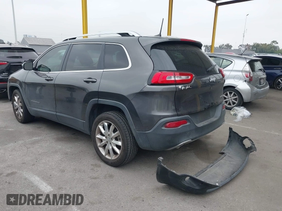 2017 Jeep Cherokee Limited z VIN 1C4PJLDB1HW607171, wystawiony jako IAAI lot #42489677 z przebiegiem 78 731 mil mil oraz . Historia ofert i sprzedaży dostępna na DreamBid. Obrazek 3.