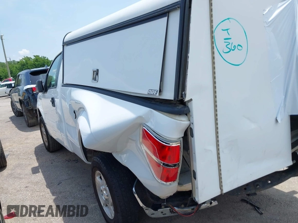2011 Ford F-150 XL with VIN 1FTMF1CMXBKD65619, listed as a IAAI auction lot 42328495 with 181,441 mi miles and . Bid and sale history available at DreamBid. Image 14.