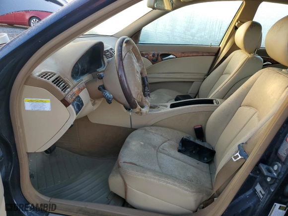 2008 Mercedes-Benz E-Class 3.0L with VIN WDBUF22X18B196714, listed as a Copart auction lot 78485174 with 0 mi miles and Salvage Title. Bid and sale history available at carsss.com. Image 7.