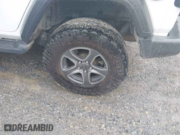 2019 Jeep Wrangler Unlimited Sport S with VIN 1C4HJXDG3KW504364, listed as a IAAI auction lot 42350748 with 109,524 mi miles and . Bid and sale history available at DreamBid. Image 12.