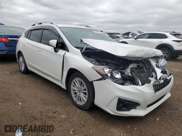 2017 Subaru Impreza Premium with VIN 4S3GTAB63H3732002, listed as a Copart auction lot 55493265 with 120,130 mi miles and Salvage title. Bid and sale history available at DreamBid. Image 4.