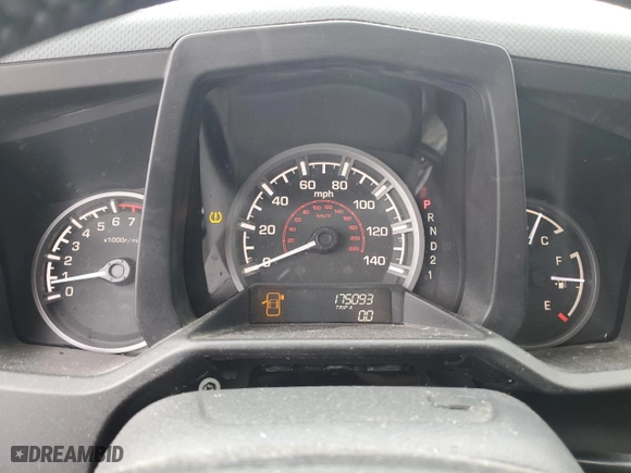 2013 Honda Ridgeline Sport with VIN 5FPYK1F75DB013672, listed as a Copart auction lot 47930245 with 175,093 mi miles and Salvage Title. Bid and sale history available at carsss.com. Image 9.