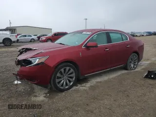 2015 Lincoln MKS with VIN 1LNHL9DK0FG600183, listed as a Copart auction lot 87899775 with 89,048 mi miles and Salvage Title. Bid and sale history available at carsss.com. Image 1.