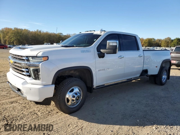 2023 Chevrolet Silverado 3500HD High Country with VIN 1GC4YVEYXPF118330, listed as a Copart auction lot 81941264 with 36,941 mi miles and Salvage Title. Bid and sale history available at carsss.com. Image 1.