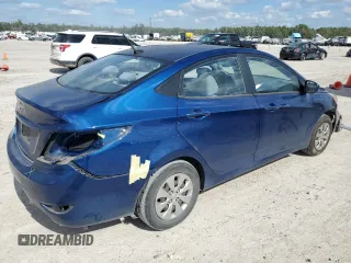 2016 Hyundai Accent SE with VIN KMHCT4AE9GU943119, listed as a Copart auction lot 75144173 with 156,525 mi miles. Bid and sale history available at carsss.com. Image 3.