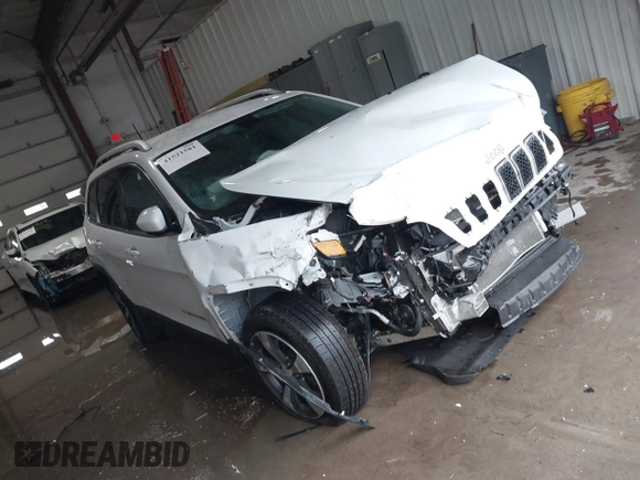 2019 Jeep Cherokee Limited with VIN 1C4PJLDB6KD114282, listed as a IAAI auction lot 41521581 with 111,475 mi miles and . Bid and sale history available at DreamBid. Image 1.