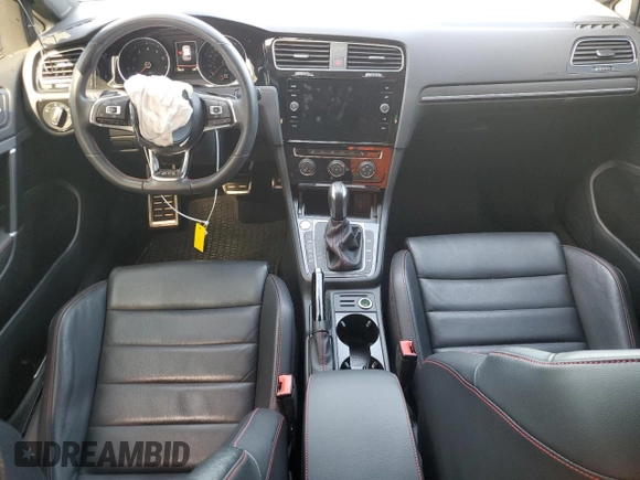 2021 Volkswagen Golf GTI S with VIN 3VW6T7AU1MM007048, listed as a Copart auction lot 50155205 with 29,627 mi miles and Non Repairable. Bid and sale history available at carsss.com. Image 8.