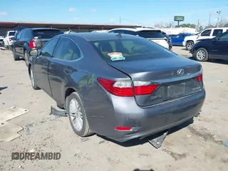 2014 Lexus ES 350 with VIN JTHBK1GG0E2127160, listed as a IAAI auction lot 41671108 with 130,255 mi miles. Bid and sale history available at carsss.com. Image 3.