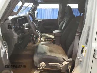 2024 Jeep Wrangler Rubicon with VIN 1C4RJXR67RW293197, listed as a Copart auction lot 59886995 with Not provided miles and Salvage title. Bid and sale history available at DreamBid. Image 7.