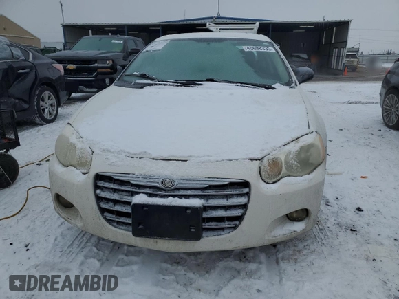 2005 Chrysler Sebring with VIN 1C3EL66R95N562516, listed as a Copart auction lot 45698335 with 120,929 mi miles and Salvage Title. Bid and sale history available at DreamBid. Image 5.